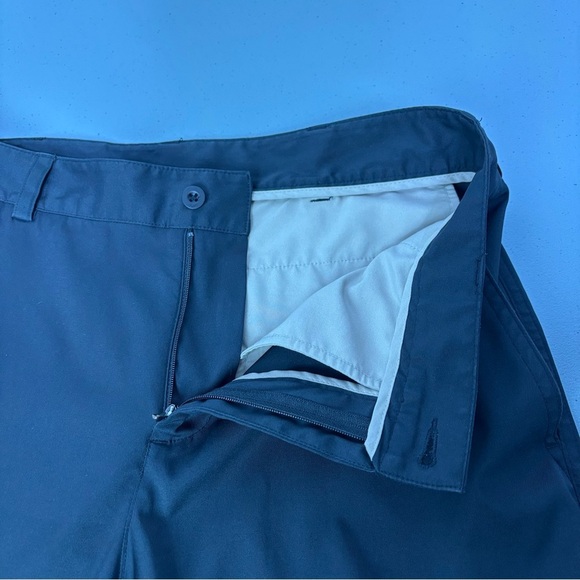 Nike Men's Golf Training Pant Black Size 32 Zip Flat Front Straight Leg - Picture 5 of 15